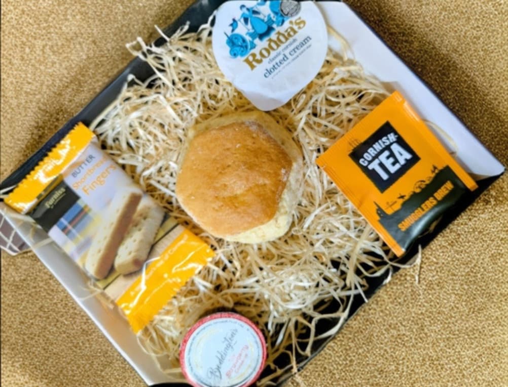 Cornish Cream Tea Hamper for One