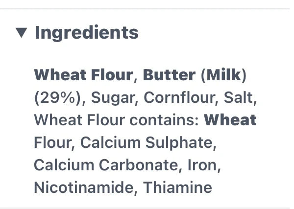 Furniss All Butter Cornish Shortbread Fingers