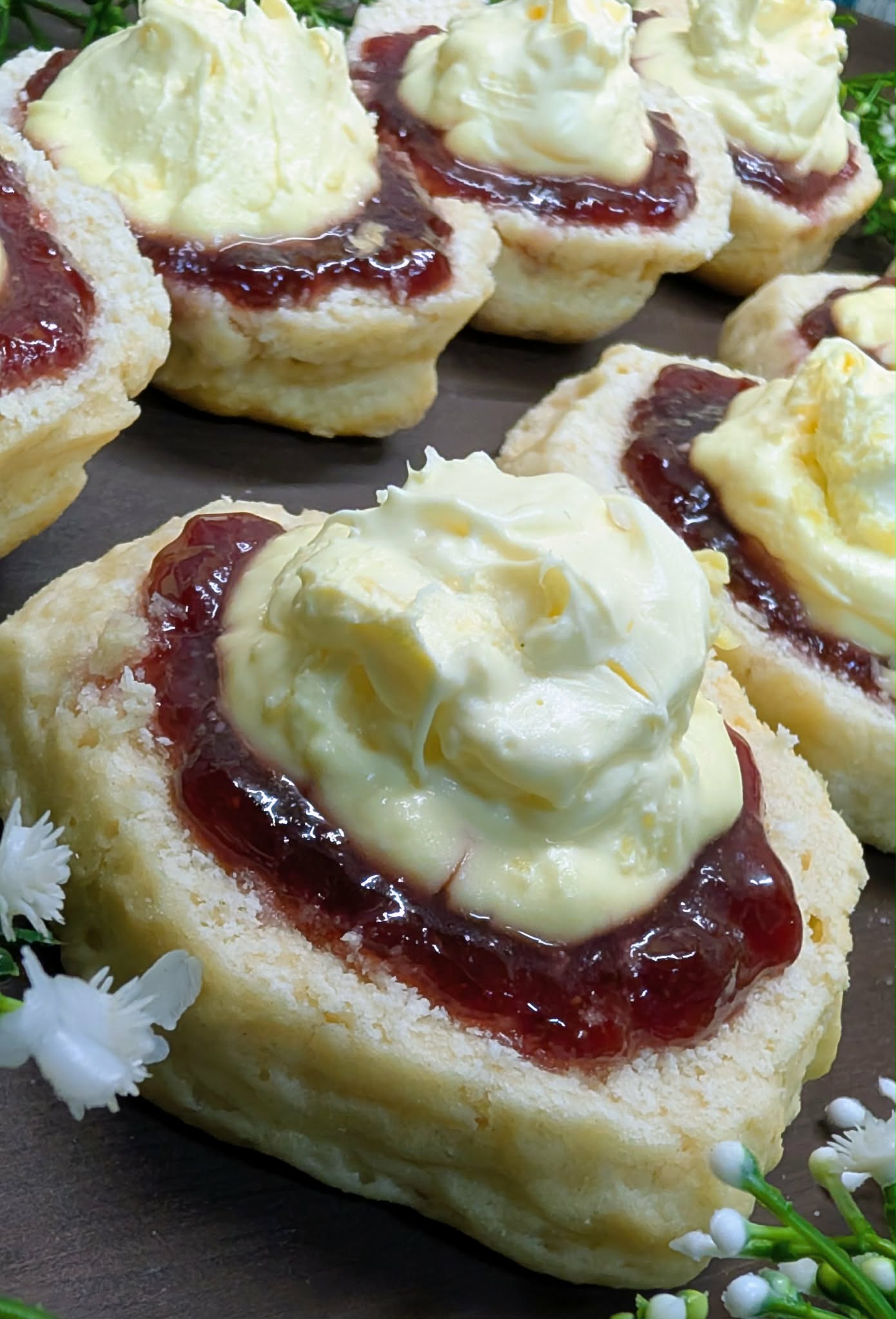 Cornish Cream Tea Hamper for Two  • FREE DELIVERY • Choose your delivery date