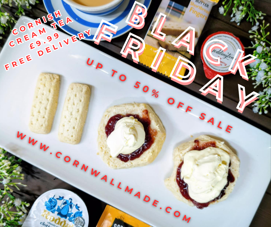 Cornish Cream Tea Hamper for One