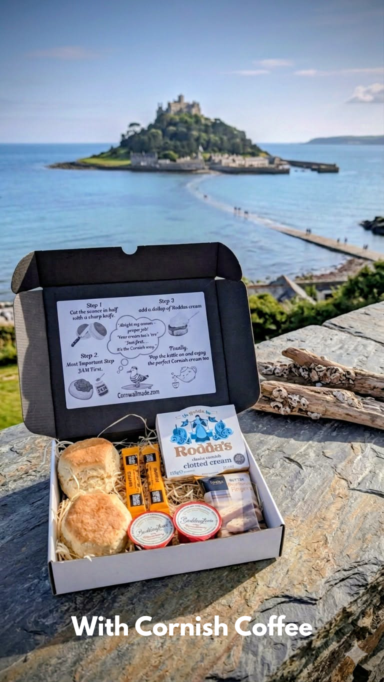 Cornish Cream Tea Hamper for Two