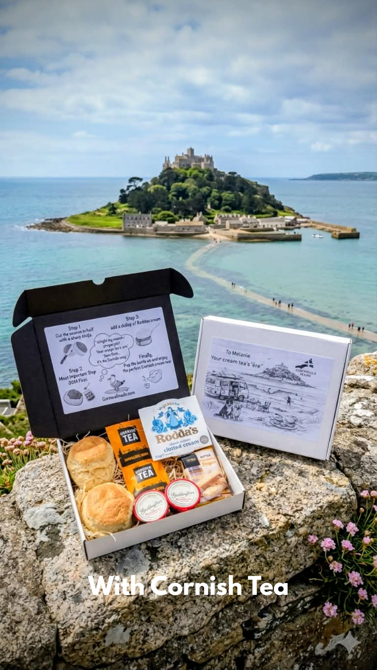 Cornish Cream Tea Hamper for Two