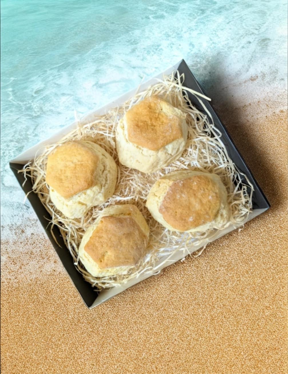 4 x Large Cornish Scones