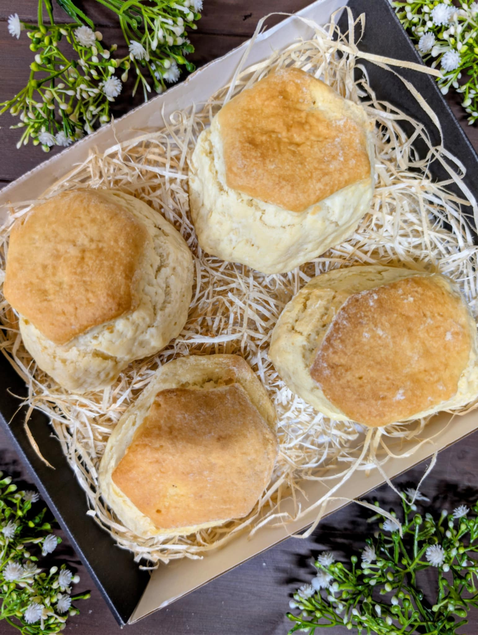4 x Large Cornish Scones